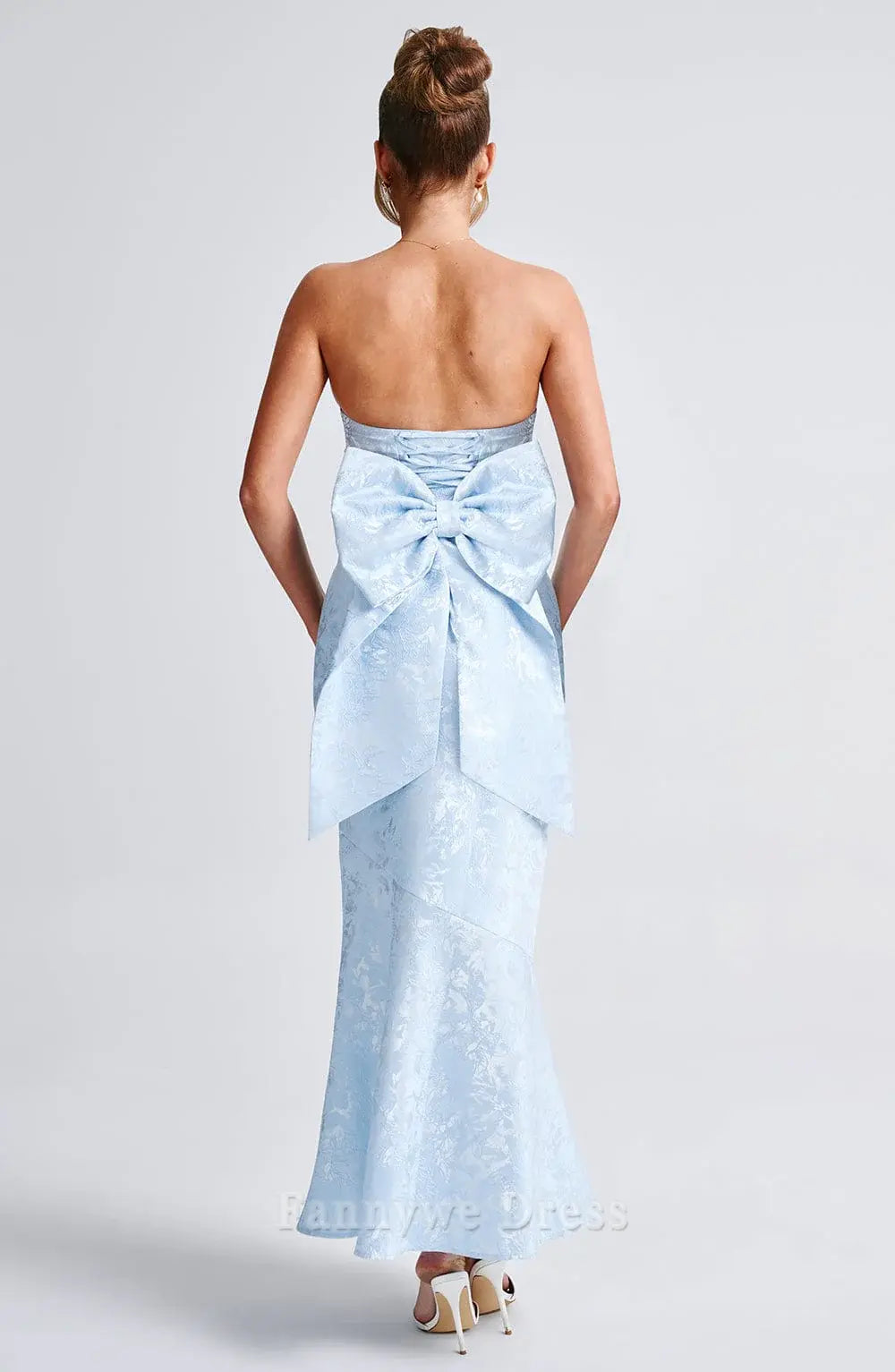 Mermaid Elegant Strapless Sexy formal dresses Bridesmaid Dresses evening gown Prom Dress